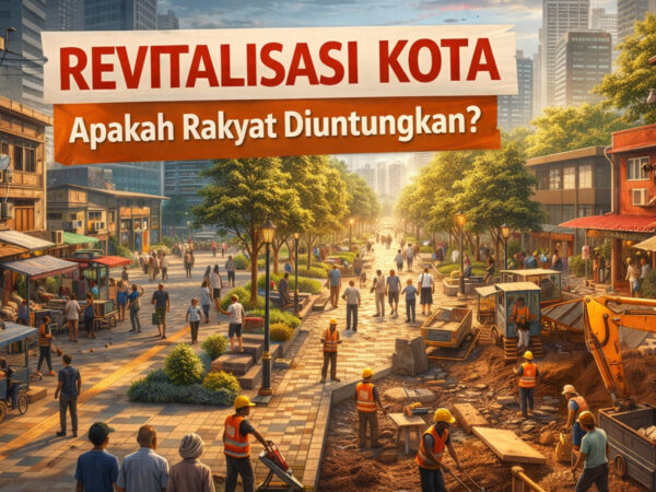 Revitalisasi Kota Jadi Tren, Apakah Rakyat Diuntungkan